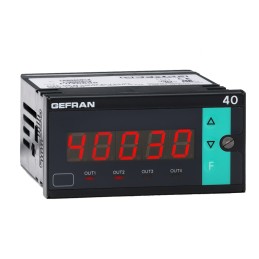 1 pcs - Gefran LED Digital Panel Multi-Function Meter for Force, Pressure, 44.5mm x 92mm