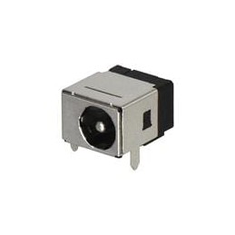 1 pcs : PJ-083H - DC Power Connectors 1.65 x 5.9 mm, 5.0 A, Horizontal, Through Hole, Shielded, Dc Power Jack Connector
