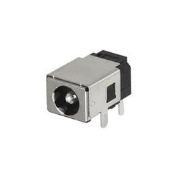 1 pcs : PJ-086H - DC Power Connectors 1.65 x 4.4 mm, 5.0 A, Horizontal, Through Hole, Shielded, Dc Power Jack Connector