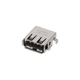 1 pcs : 48258-0001 - USB Connectors USB A SINK REVERSE T INK REVERSE TYPE L/F