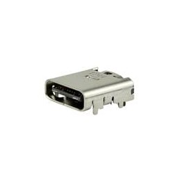 1 pcs : UJ31-CH-3-SMT-TR - USB Connectors USB jack 3.1 C type 24pin Horz SMT