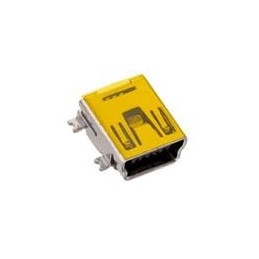 1 pcs : 65100516121 - USB Connectors WR-COM Type B SMT 5Pin Horztl Fml Mini
