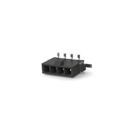 1 pcs : 2-1445096-4 - Pin & Socket Connectors HDR VERT 4 POS 30 AU SINGLE ROW