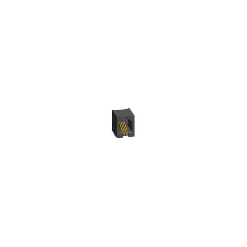 1 pcs : 73306-111LF - Modular Connectors / Ethernet Connectors 4P CAT 3 SNGL HRZNTL SURF MNT, 1 PORT