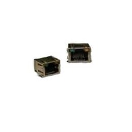 1 pcs : RJCSE-5380-01 - Modular Connectors / Ethernet Connectors RJ45,8 contacts,sh RA TH,SMT w/out LEDs
