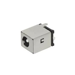 1 pcs : PJ-090BH - DC Power Connectors power jack, 2.5 x 5.9 mm, vertical, through hole, high current, w/ shielding, 1 switch