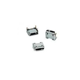 1 pcs : 614105150721 - USB Connectors WR-COM USB Micro THT Type B Vertical
