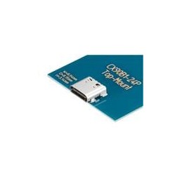 1 pcs : CX90B1-24P - USB Connectors USB Type-C Recept Top Mount