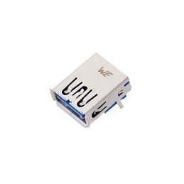 1 pcs : 692122030100 - USB Connectors WR-COM 3.0 TypeA SMD 9Pin Horztl Female
