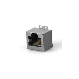 1 pcs : 1705549-1 - Modular Connectors / Ethernet Connectors 8P Shielded Invert Modular Jack