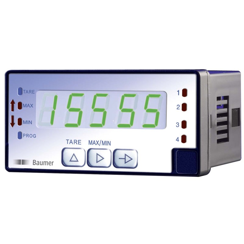 1 pcs - Baumer PA418 LED Digital Panel Multi-Function Meter, 48mm x 96mm