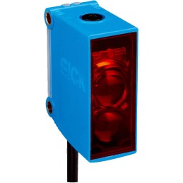1 pcs - Sick Background Suppression Photoelectric Sensor, Rectangular Sensor, 20 - 950 mm Detection Range