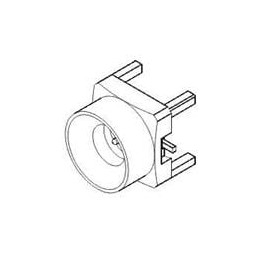 1 pcs : 73415-3310 - RF Connectors / Coaxial Connectors SMP VERT PLUG PCB w/ltd indent