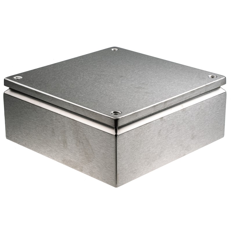 1 pcs - Rittal KL Series Stainless Steel Terminal Box, IP66, 300 mm x 300 mm x 120mm