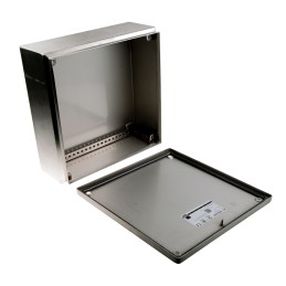 1 pcs - Rittal KL Series Stainless Steel Terminal Box, IP66, 300 mm x 300 mm x 120mm