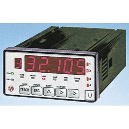 1 pcs - Baumer PA422 LED Digital Panel Multi-Function Meter for Pressure, Torsion, Weight, 93mm x 45mm