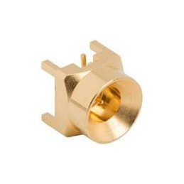 1 pcs : SMP-MSCM-PCS-10 - RF Connectors / Coaxial Connectors SMP StraightPCB Jack Through Hole 50 Ohm