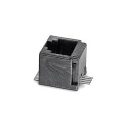 1 pcs : 634104149621 - Modular Connectors / Ethernet Connectors WR-MJ Mod Jk 4P4C Solder Tab w/Mylar