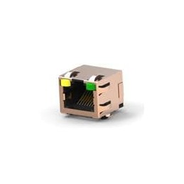 1 pcs : 6339191-5 - Modular Connectors / Ethernet Connectors MJ,RJ45,SMT,SHLD LED(G/G)