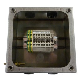 1 pcs - CE-TEK ACEX Series Junction Box, IP66, 7 Terminals, ATEX, 150 x 150 x 90mm