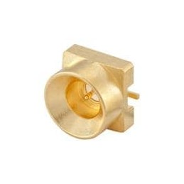 1 pcs : 19S144-40ML5 - RF Connectors / Coaxial Connectors SMP Straight Plug PCB Catchers Mit