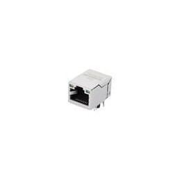 1 pcs : TMJG16459BDNL - Modular Connectors / Ethernet Connectors CONN JACK 1PORT 1000 BASE-T