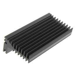 1 pcs - Heatsink, 3.1°C/W, 100 x 50 x 28mm, Screw