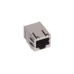 1 pcs : J0C-0006NLT - Modular Connectors / Ethernet Connectors SMT 1X1 TAB DOWN