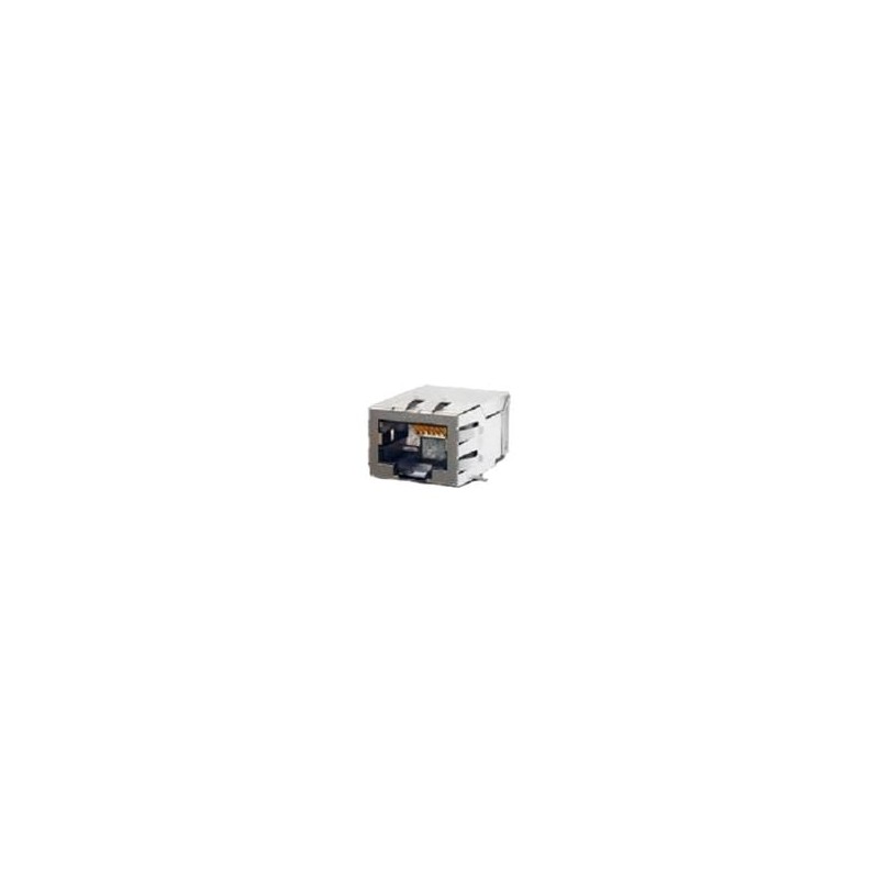 1 pcs : JV011I21NLT - Modular Connectors / Ethernet Connectors SMT 1X1 TAB DOWN
