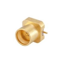 1 pcs : 18S102-40ML5 - RF Connectors / Coaxial Connectors Mini-SMP Straight Plug PCB