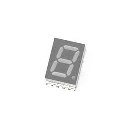 1 pcs : HDSM-433W - LED Displays & Accessories White InGaN Common Cathode 7Seg