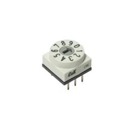 1 pcs : CRE16RRDM0S - Coded Rotary Switches 10 mm DIP Coded Rotary Switches