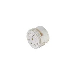 1 pcs : 09151093001 - Circular Metric Connectors Han M23 Signal, 9pin Male Crimp Insert (for 8 1mm contacts and 1 2mm contact)
