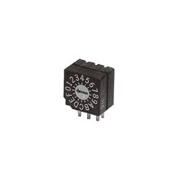 1 pcs : SD-1131 - Coded Rotary Switches dip rotary code hex,knob, comp code, side adj.