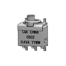 1 pcs : GS01MSABE - Slide Switches Sw Gs01 Ultra Mini Slide