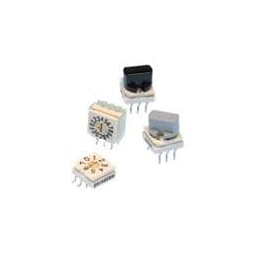 1 pcs : 94HFC16T - Coded Rotary Switches ASM,16PS F SL C R/DIP,LF