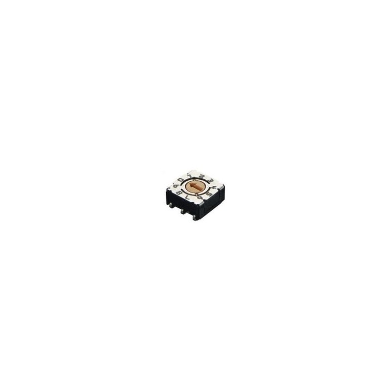 1 pcs : P36S103 - Coded Rotary Switches 7.4mm 16 POS. SMD