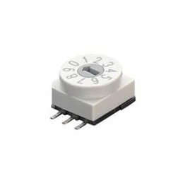 1 pcs : P65SMT703 - Coded Rotary Switches SMT, +Shaped 16 Position