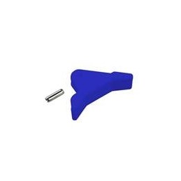 1 pcs : CP-06 BE - Circuit Board Hardware - PCB PCB Card Ejector, 0.062 in. PCB Width, 1.13 in. Upturned Lever, Nylon, Blue