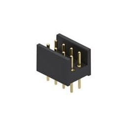 1 pcs : 802-10-008-10-052000 - Headers & Wire Housings 8P, 2R Shrouded SOLDERTAIL HEADER