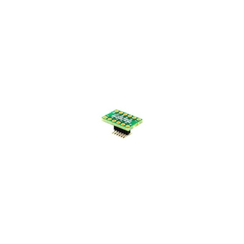 1 pcs : DIP300-SOIC-12N - IC & Component Sockets DIP-12 (0.3' width, 0.1' pitch) to SOIC-12 Narrow (1.27mm pitch, 150/200 mil bo