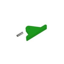 1 pcs : CP-36 GN - Circuit Board Hardware - PCB PCB Card Ejector, 0.062 in. PCB Width, 1.1 in. Straight Lever, Nylon, Green