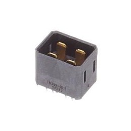 1 pcs : 78399-1011 - High Speed/Modular Connectors Impact Pwr3Pr Vert Hdr PF .76AuLF 4Ckt