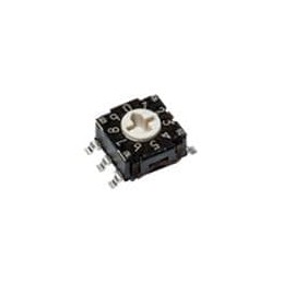 1 pcs : RTE0400G04 - Coded Rotary Switches FLUSH SMT