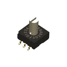 1 pcs : RM3AF-10R-V-T/R - Coded Rotary Switches Rotary Type 10*10