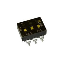 1 pcs : 219-3LPSTR - DIP Switches/SIP Switches 3 switch sections SPST