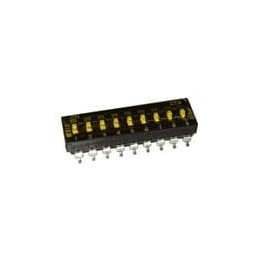 1 pcs : 219-9LPST - DIP Switches/SIP Switches SPST 9 switch sections