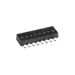 1 pcs : ADF0204 - DIP Switches/SIP Switches SPST 2POS FLUSH SIDE DIP SWITCH