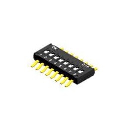 1 pcs : DHN-04F-T-V-T/R - DIP Switches/SIP Switches Half Pitch Dip switch 1.6mm height