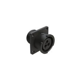 1 pcs : FLS012N3S03 - Standard Circular Connector 3 POS SQUARE FLANGE RECEPT